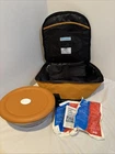 Pyrex Portables 3.2 Qt Bowl Insulated Carrying Bag Lid HOT And COLD Packs