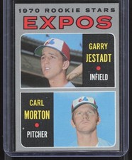 1970 Topps #109 Expos 1970 Rookie Stars (Garry Jestadt / Carl Morton)