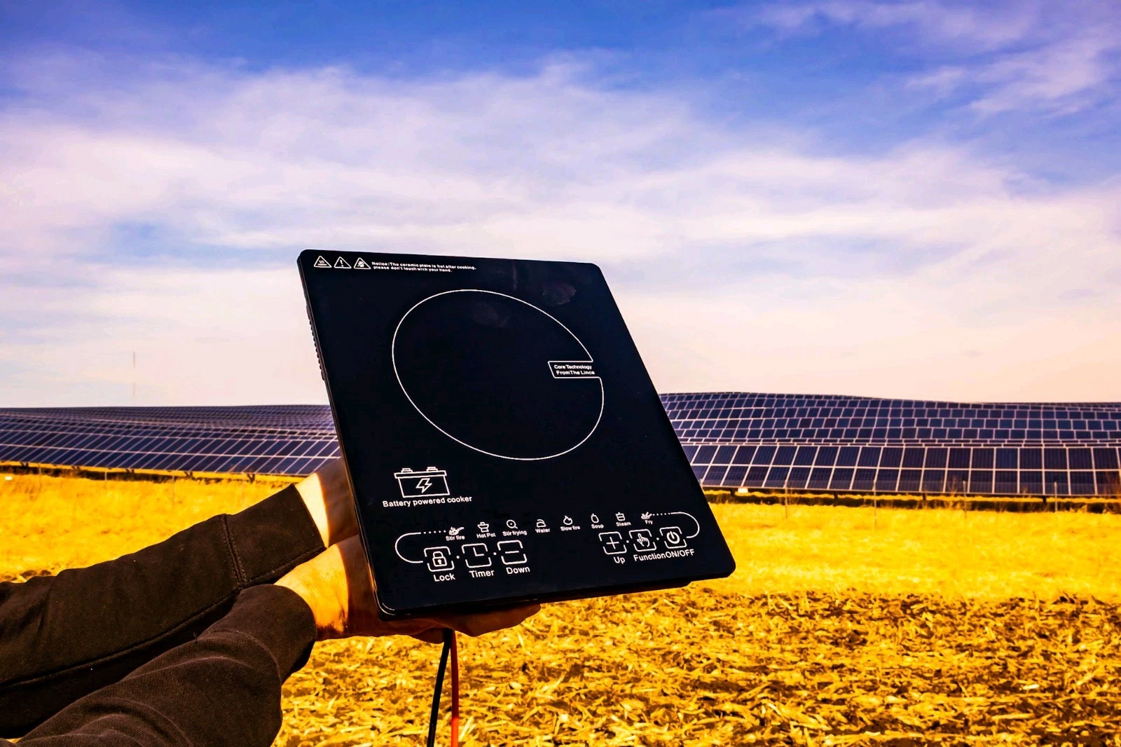 24v DC Induction Cooker/ RV /Off-grid Solar Applications 1000w Model DC-300
Opens in a new window or