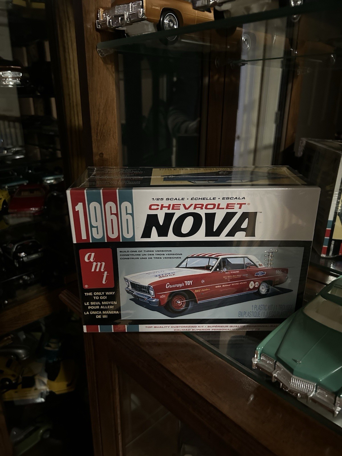 Amt Chevrolet Nova 1966 Bill Jenkins Grumpy's Toy 1/25 Model Kit #20040 ...