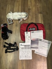 Oem 2016 Jeep Wrangler Warn Recovery Kit Jeep Bag Rope Shackles Gloves