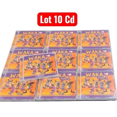 Set 10 CDs Waka Flug 2 Zusammenstellung Kinder Songs TV TF1 Neu im Blister