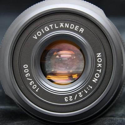 Voigtlander NOKTON 23mm F1.2 ASPH SC MapCamera 30th Ed. (Fuji X