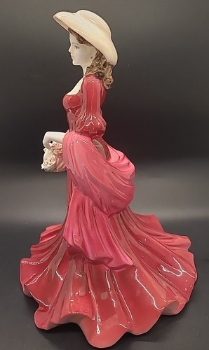 Coalport Four Seasons Winter Figur 2000 8,25" 21,cms - Bild 2 von 5
