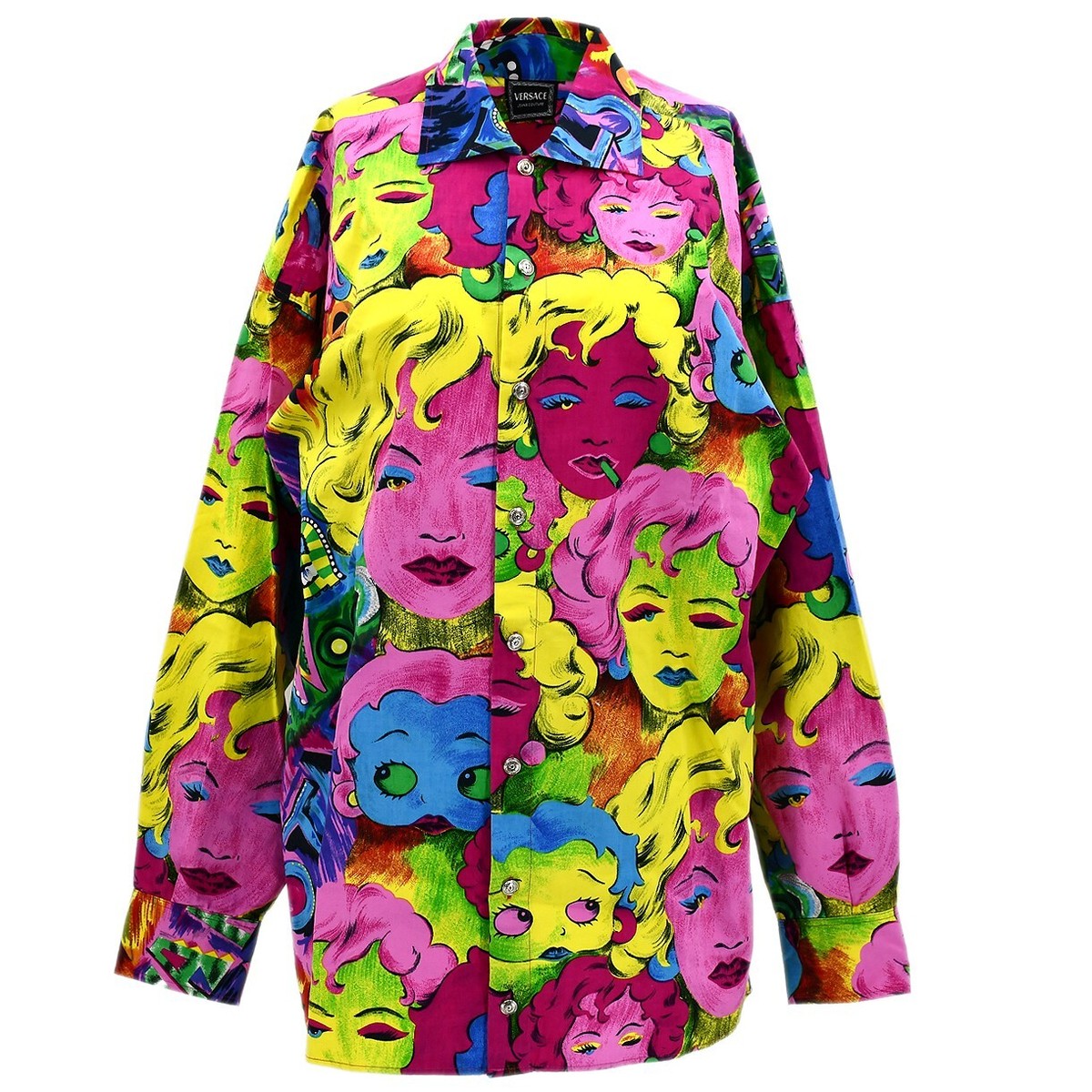 Versace Betty Boop Shirt Multicolor #S 170548 | eBay