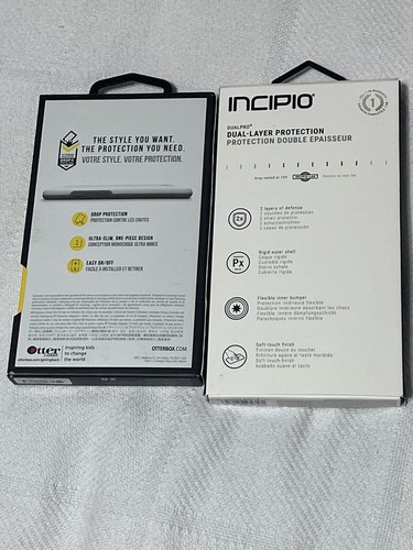 NEW Otterbox Symmetry Samsung Galaxy S8 PLUS Incipio New Case Blue - 2 Cases!! - Picture 2 of 4