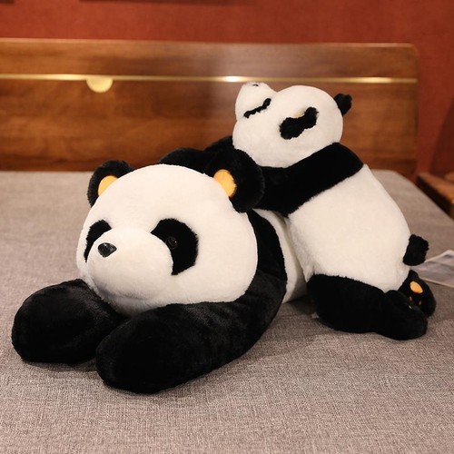 80cm Giant Panda Plush Toys Soft Sleep Pillow Cartoon Animal Bear Stuffed Gifts - Picture 11 of 24