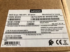 Lenovo QLogic 10GB SFP + SR OPTICAL TRANCEIVER MODULE 49Y4218J11AY86