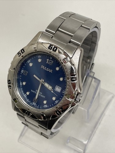 Pulsar V732 Gents Quartz Watch - Used Condition - Picture 4 of 9