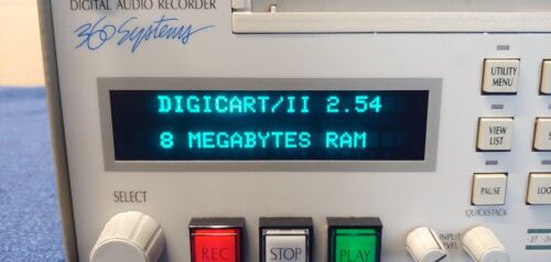 360 Systems DigiCart II Digital Audio Recorder w/94-28 DADC & RC-220 Remote - Picture 3 of 12