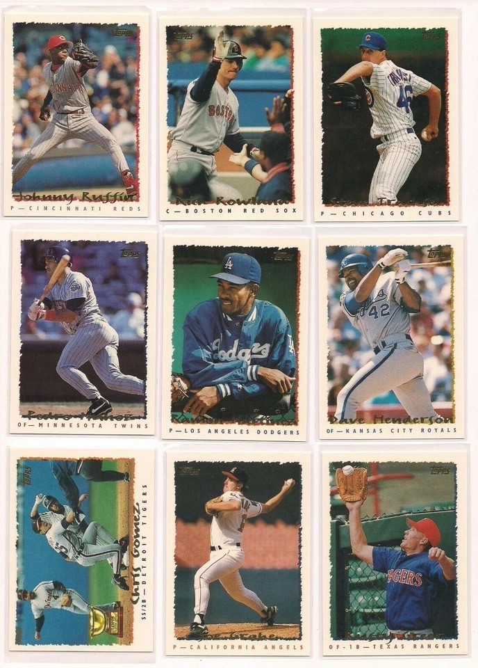 1995 Topps Baseball Trading Cards U Pick / Choose f/ List CHOICE #s 251-500 mb14 - Image 3 of 4