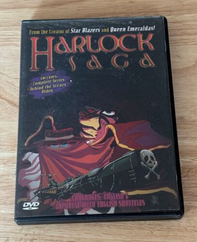 Harlock Saga Anime DVD OVA Movie U.S. Manga Corp - Star Blazers Queen Emeraldas