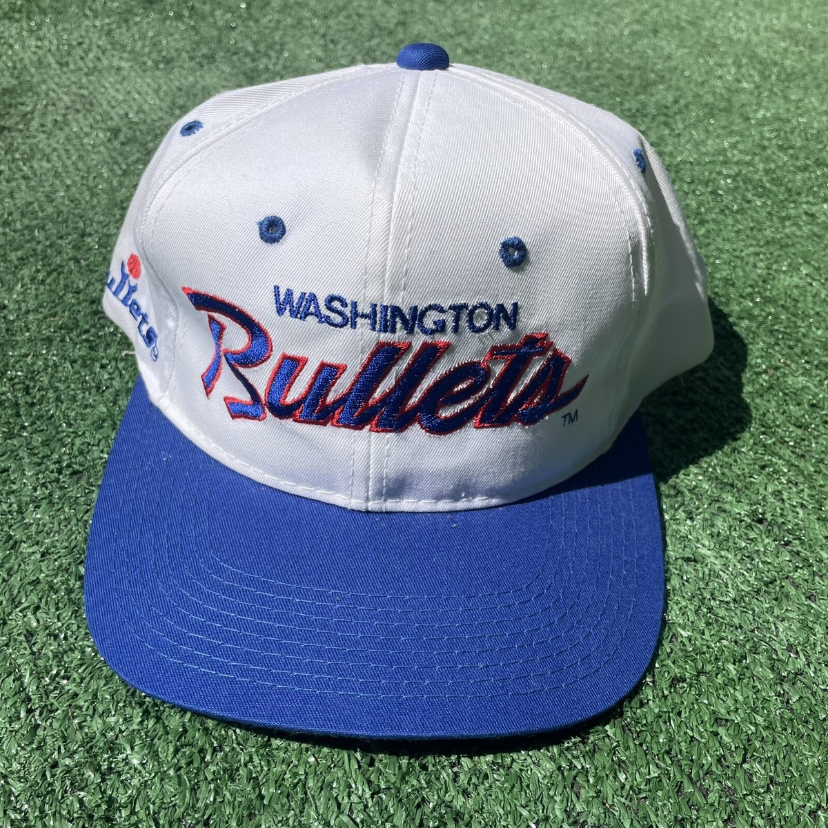 Vintage 90's Washington Bullets Sport Specialties Script Hat