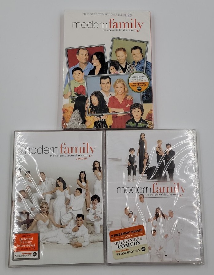 MODERN FAMILY Series DVD Bundle Set Seasons 1-3 Brand New Factory