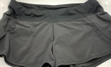Lululemon Run Times Shorts II Black 4" Inseam W7AKOS Size 10