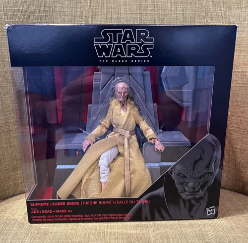 Star Wars Black Series Supreme Leader Snoke Throne Room Hasbro New
