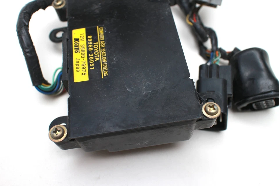 Computador de nivelamento de farol Koito fabricante de equipamento original 1998-2005 Lexus GS300 GS400 # 89960-30051  - Imagem 2 de 2