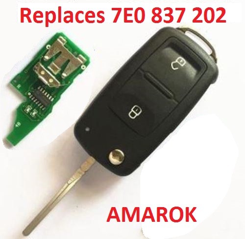 FULL FUNCTION Remote Key Fob for VW Volkswagen AMAROK 2011-2015 Fully Functional FULL FUNCTION Remote Key Fob for VW Volkswagen AMAROK 2011-2015 Fully Functional