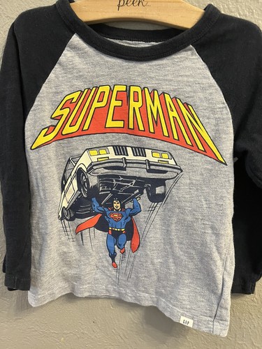 Lot Of 3 Boys Long Sleeved Boys Tshirts Gap Mini Boden NWoT - Picture 4 of 10