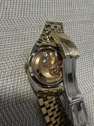 Omega Gold-Filled  Constellation Day Date Wristwatch Display Case Back 168.029 - Picture 7 of 10