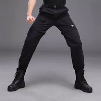 Mens Fast Drying Pants Hiking Long Pants Two-in-one Removable Shorts Trousers