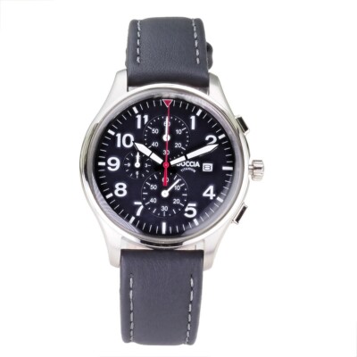 Boccia Herren Uhr  3756-04  Titan Chronograph  41  mm  Neu - 30  % günstiger  
