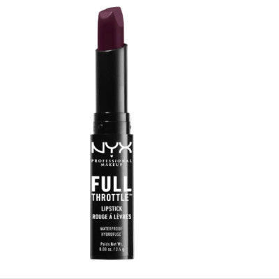 NYX Full Throttle Waterproof Lipstick.  New