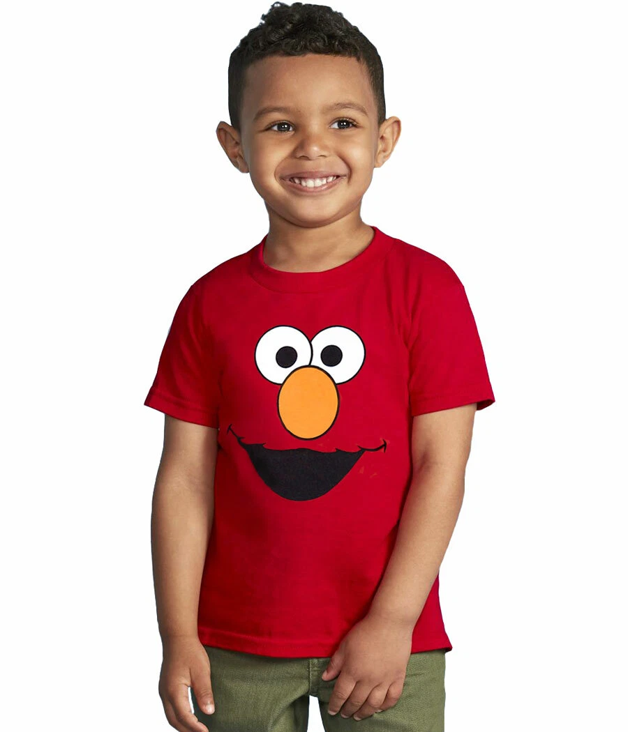 Sesame Street Elmo Face Toddler T Shirt eBay