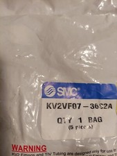 SMC Bag of 5 KV2Y13-07-36S2A Air Spring Fitting Swivel Tee