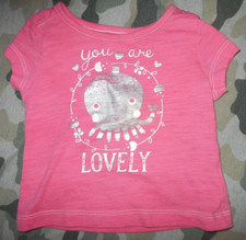 Kids Korner Girls 12 M Octopus Shirt You Are Lovely 