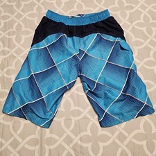 OP Boys Swim Trunk Board Shorts Youth Mesh Pockets Stretch Surf XL 14-16 Beach