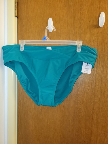 Womens Plus Size 2x 20w 22w Green Ocean Bikini Swim Bottom Brand New Nwt - Picture 2 of 24