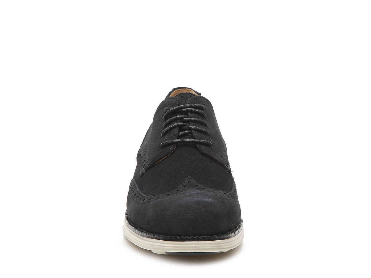 NWB Cole Haan Classic Grand II Wingtip Oxford Black C24085  display picture 3