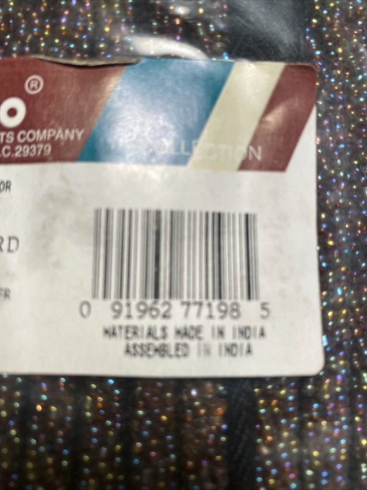 CONSO 3/8" Borde de cordón con cuentas con labio Carrete de 12 yardas Multicolor Semilla Cuentas de vidrio Foto 4 de 4