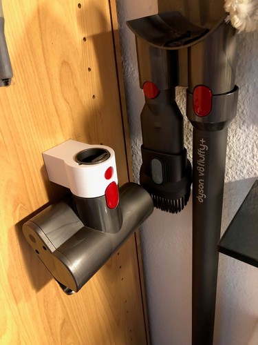 Dyson V12 V15 V11 V10 Wall Mount Accessory Attachment Storage Rack Holder 1 Tool - Picture 5 of 8