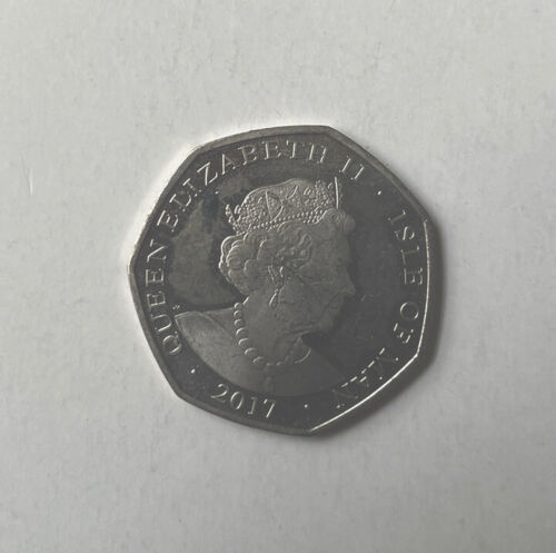 2017 Isle of Man Jubiläum Erstes Haus der Schlüssel Wahlmünze 50p - Bild 2 von 2