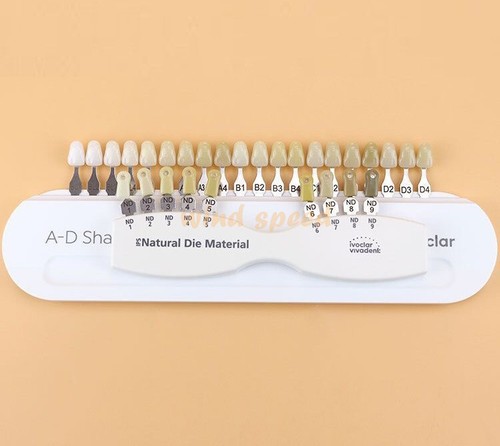 Ivoclar Vivadent Dental Shade Guide A-D 20 IPS Natural Die ND1-9 Bleach Teeth - Picture 2 of 17