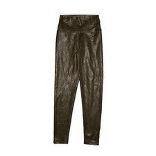OFFLINE BY AERIE 55 Faux Crackle Leather 7/8 Leggings Olive Small