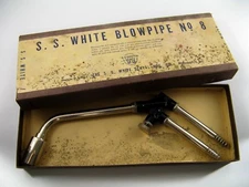 Vintage S.S. White Dental Mfg Co Blowpipe No. 8