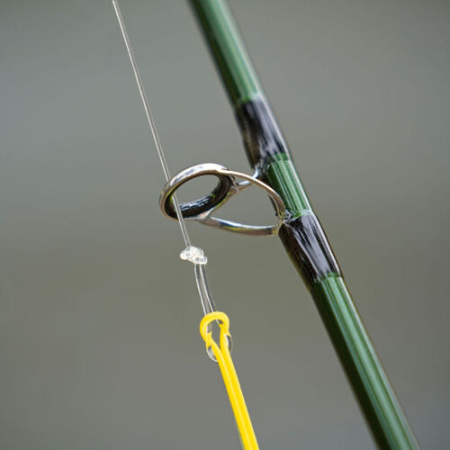 HERCULES 6 Pack Fly Fishing Tapered Leader Clear Line with Loop 0/1/2/3/4/5/6/7X - Foto 11 di 17