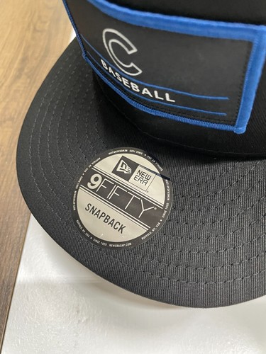 Herren Chicago Cubs New Era schwarz Trucker 9FIFTY Snapback Mütze Kappe Patch C Logo - Bild 3 von 13