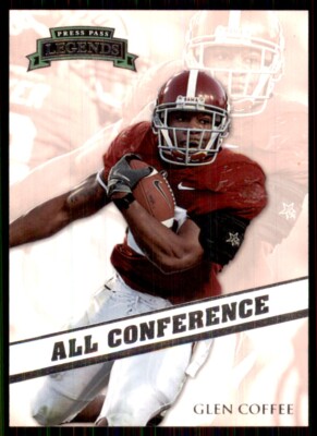 2009 Press Pass Legends All Confrence #AC-2 Glen Coffee Rookie Alabama