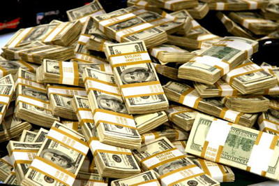 A Million Dollars Poster 24x36'' Pile of Money Cash