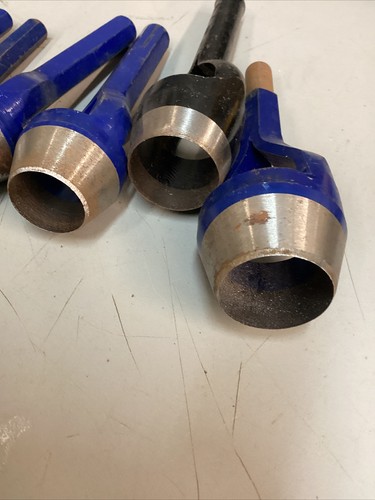 8 O’brien Consolidated Industries gasket hole punches 3/8”,7/16”,1”,1-1/4”,1-3/4 - Picture 5 of 24