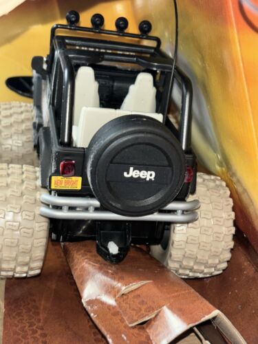 New Bright JK Jeep Dune Mud Slinger Boxed 1:10 RC Box A Little Tatty - Picture 5 of 11