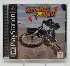 Motocross Mania (Sony PlayStation 1, PS1 2001) Black Label Complete in Box CIB