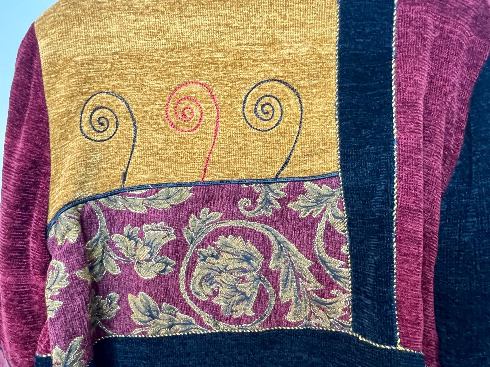 Allure Women's Jacket Patchwork Brocade Blazer Ba… - image 12