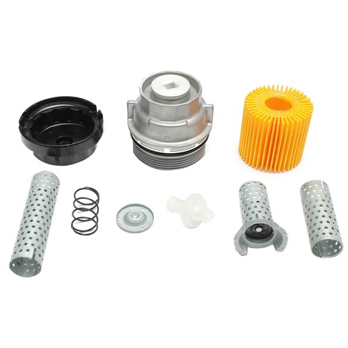 Aluminum Oil Filter Cap for Toyota Camry RAV4 4Runner Lexus ES300h GS450h Scion - Picture 4 of 8