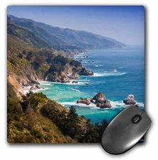 3dRose USA, California. California coast, Big Sur region. MousePad