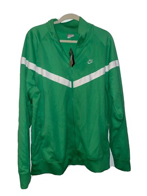 Nike Mens Eugene Jacket Green White Full Zip jacket XL Rafa Vamos